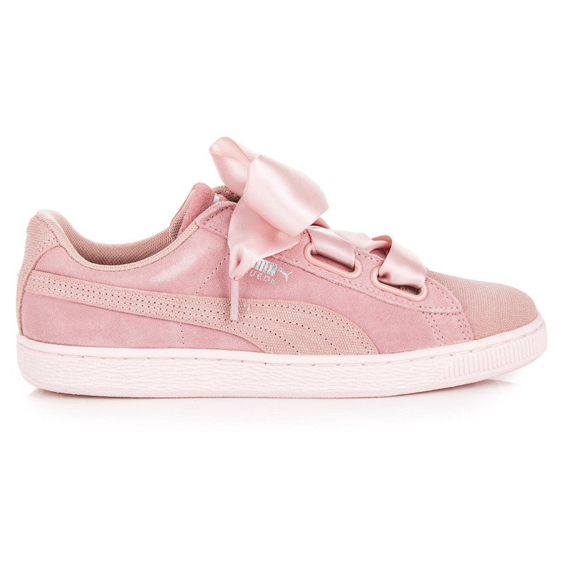 Puma Suede Heart Pebble WN`S rosa Puma Suede Heart Pebble WN`S rosa