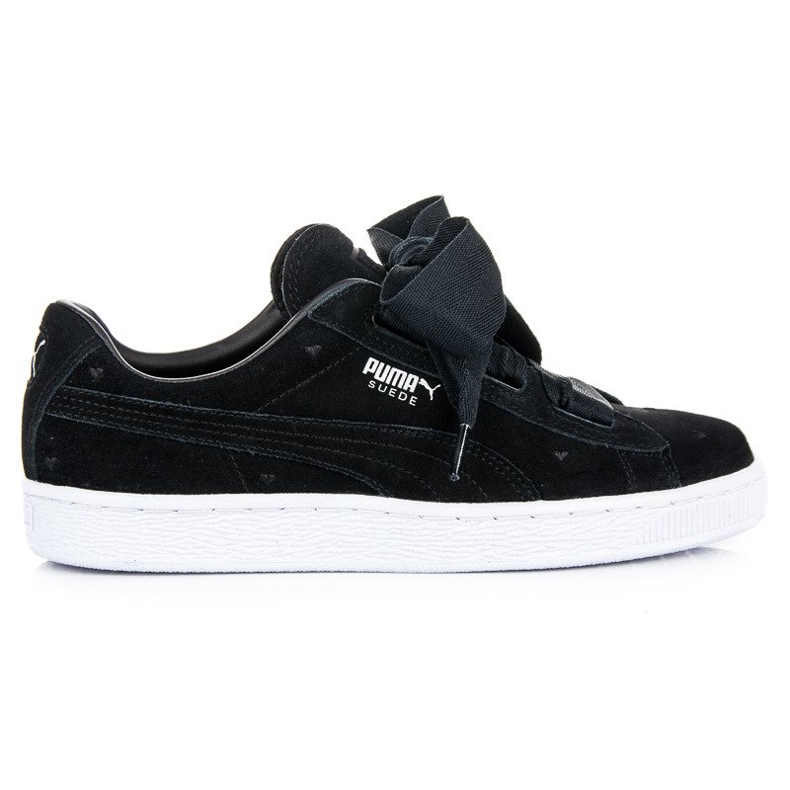 Puma Suede Heart Valentine Jr. preto