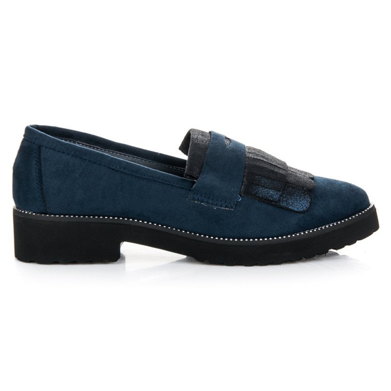 Bestelle Mocassins azul marinho feminino