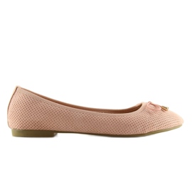 Clássicas bailarinas rosa LK20P Rosa