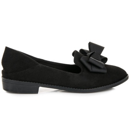 Ch. Creation Sapatos com laço preto