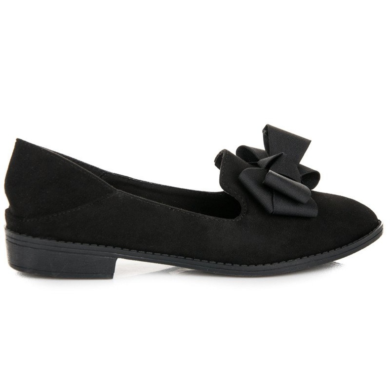 Ch. Creation Sapatos com laço preto