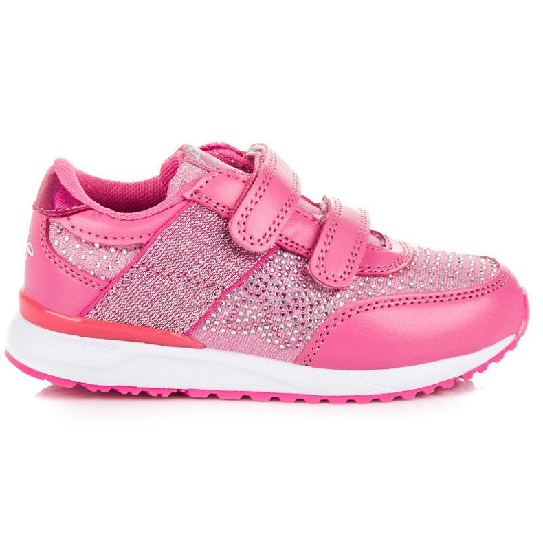 American Club Tênis de velcro americano rosa