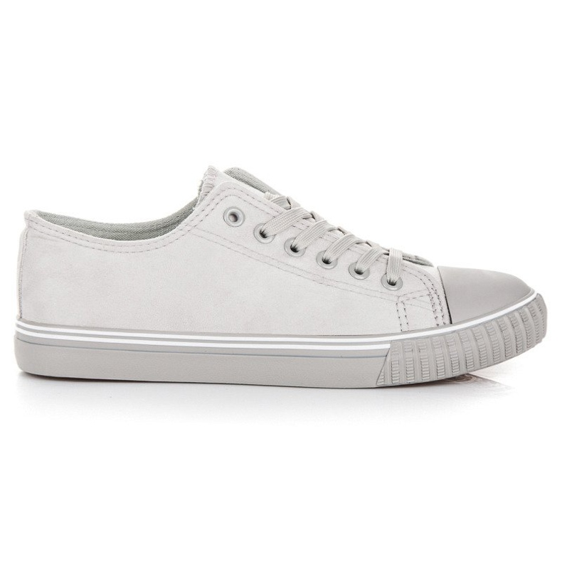 Tênis camurça cinza