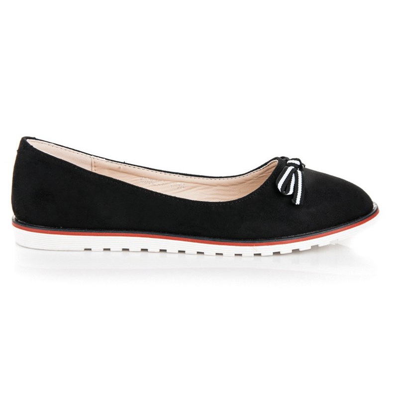 Bailarinas de camurça preto