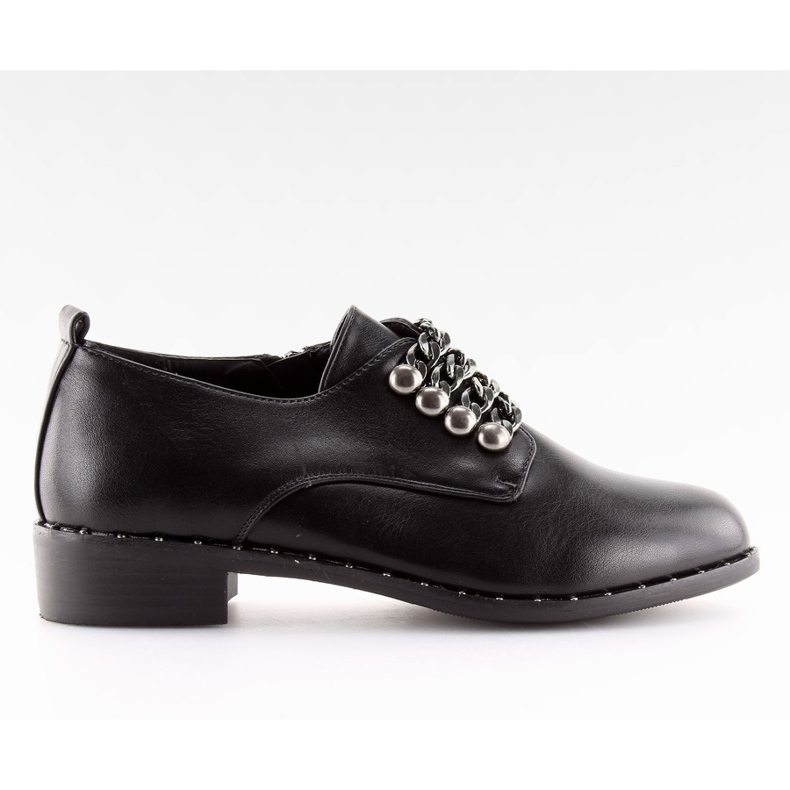Mocassins pretos das mulheres C-7160 preto