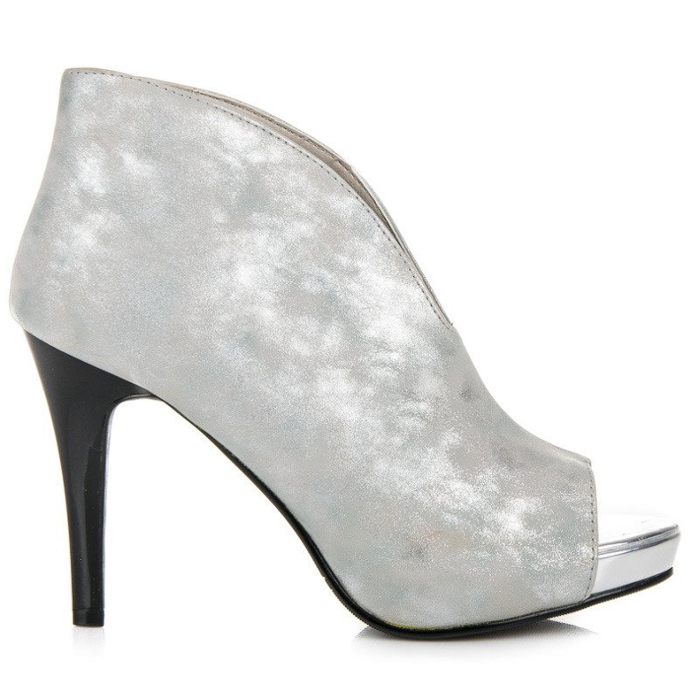 Vinceza Botas abertas cinza