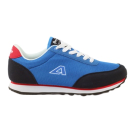 American Club sapatos esportivos azuis americanos azul marinho azul