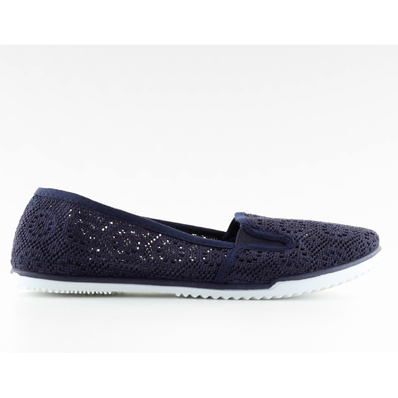 Cueca de renda azul marinho MN70 D.BLUE