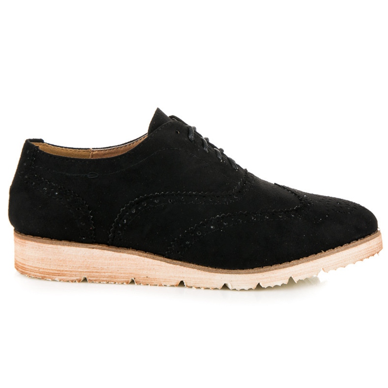 Erynn sapatos retrô pretos