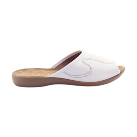 Sapatos femininos Befado pu 254D058 branco