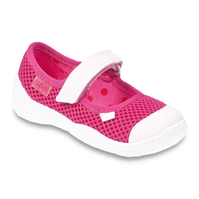 Calçado infantil Befado 209P025 rosa branco