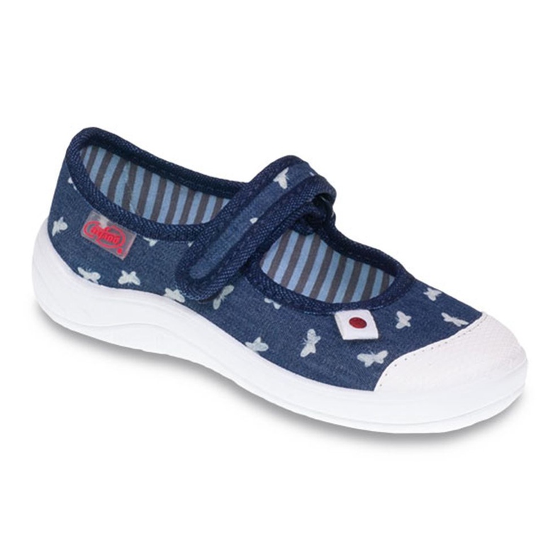 Calçado infantil Befado 208X038 azul marinho azul