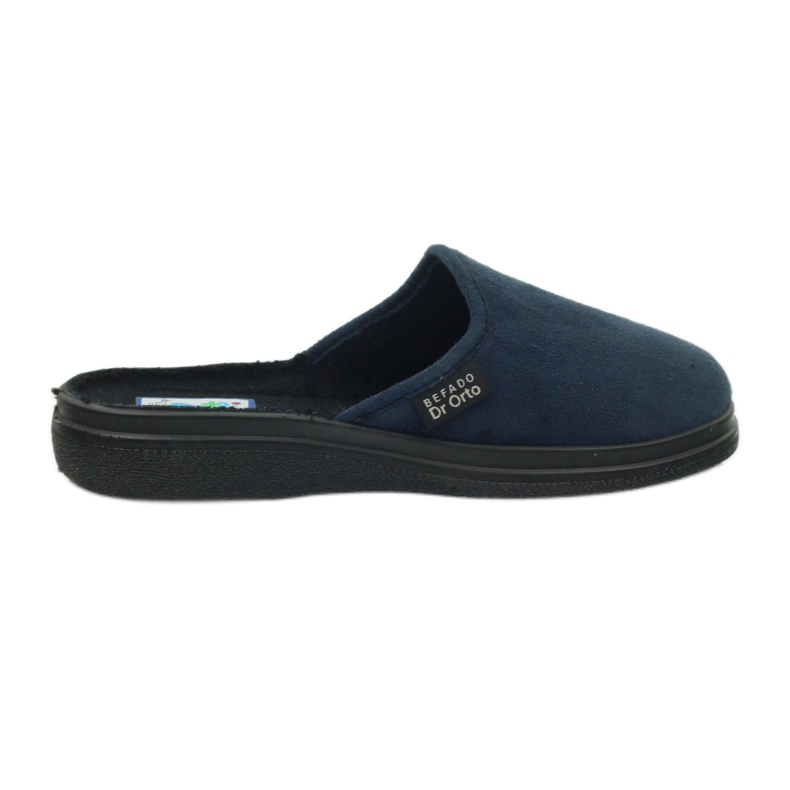 Dr.orto Befado Slippers Pu 132d006 azul marinho