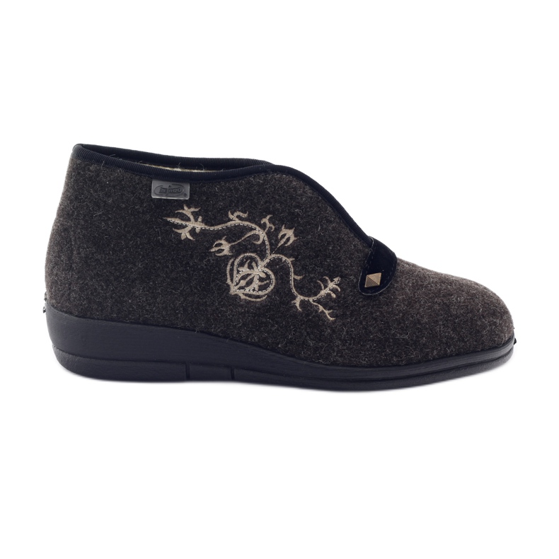 Sapatos femininos Befado pu 031D027 marrom castanho