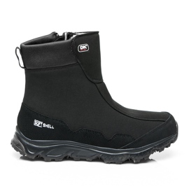 DK Botas de neve com membrana Softshell preto