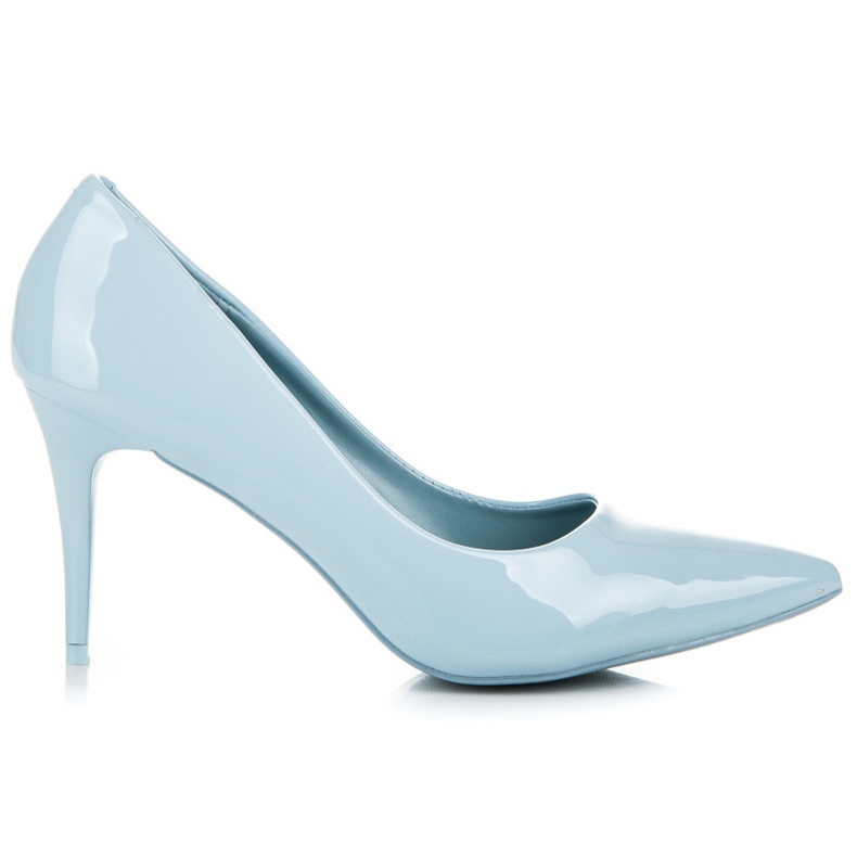 Comer Saltos lacados elegantes azul