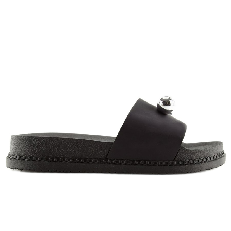 Chinelos pretos de mulher negra 1897 Preto