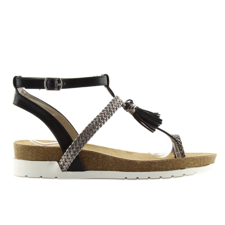 Sandálias pretas K1717301 preto