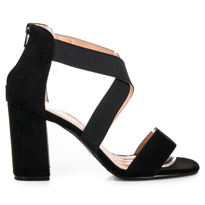 Sandálias pretas vinceza preto