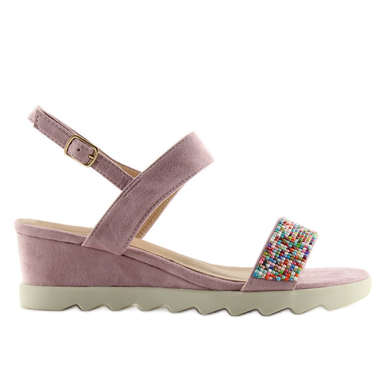 Sandália de cano baixo violeta malva tolet