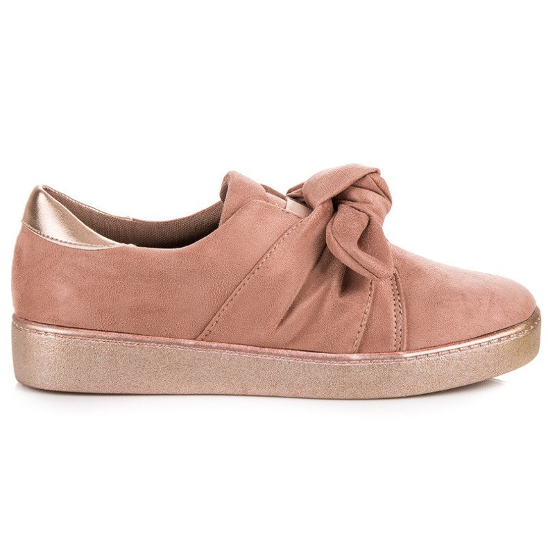 Bestelle Tênis slip-on com laço rosa