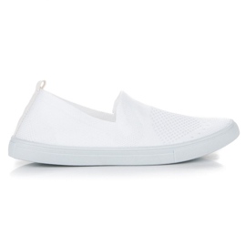 Tênis slip-on de tecido Mckeylor branco