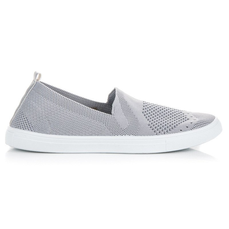 Tênis slip-on de tecido Mckeylor cinza