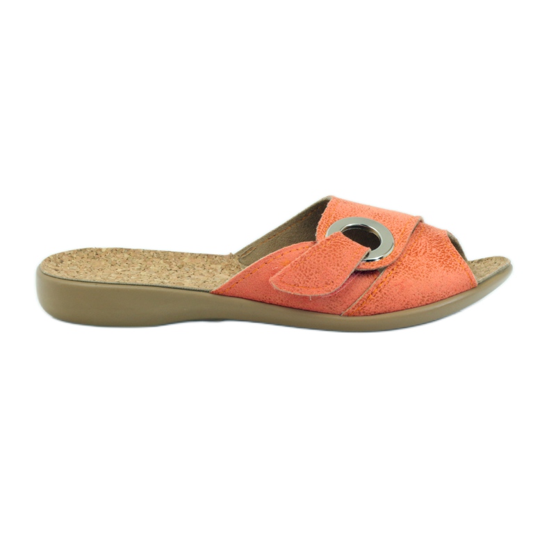 Calçado feminino Befado pu 265D006 laranja