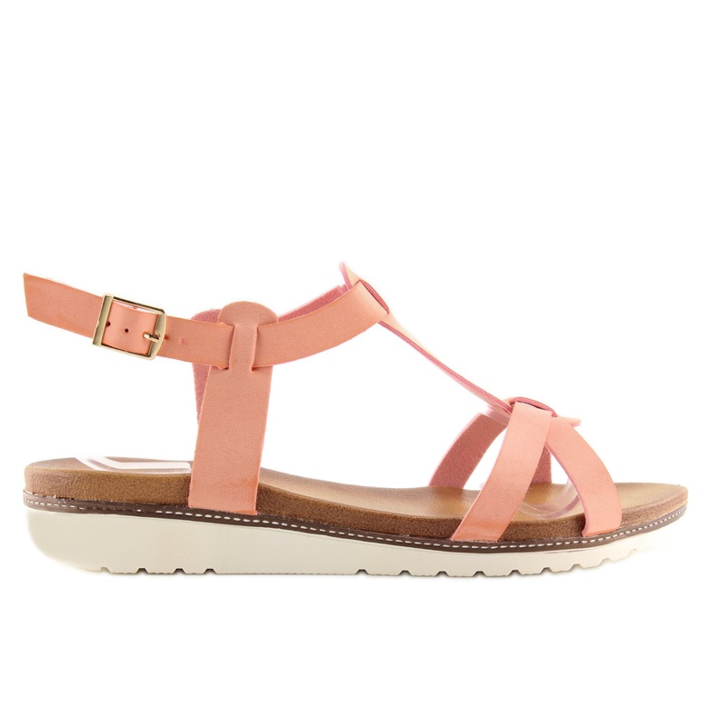Sandálias femininas rosa C1822 rosa
