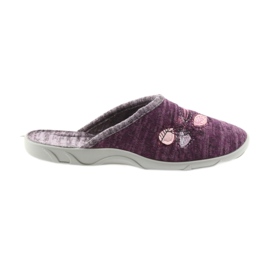 Sapatos femininos coloridos Befado pu 235D152 roxo