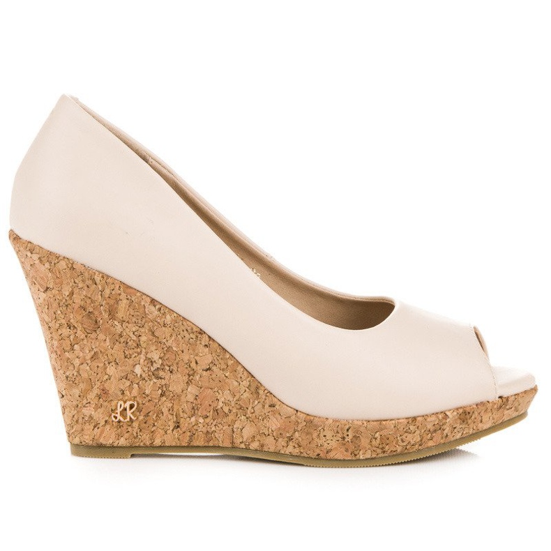 Bombas de cunha Open Toe VICES castanho Bombas de cunha Open Toe VICES castanho