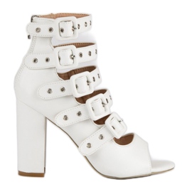 Vices Sandálias de rock no poste vícios branco