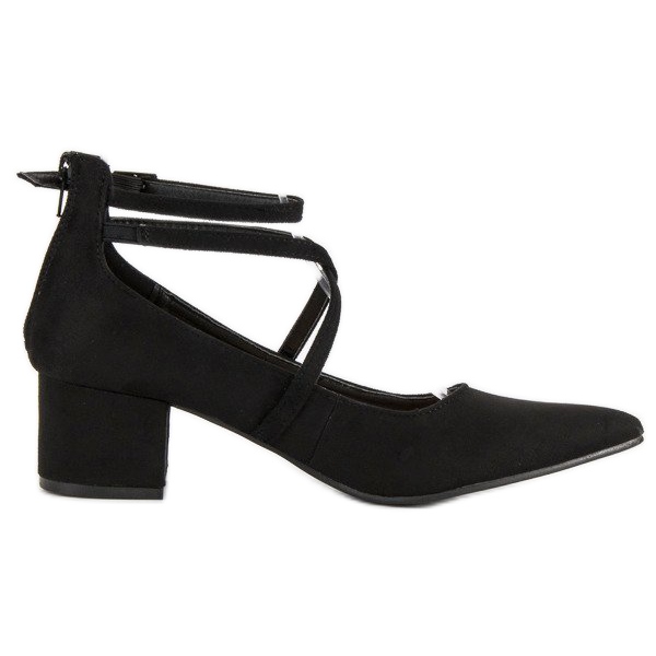 Vices Bombas de camurça VICE preto