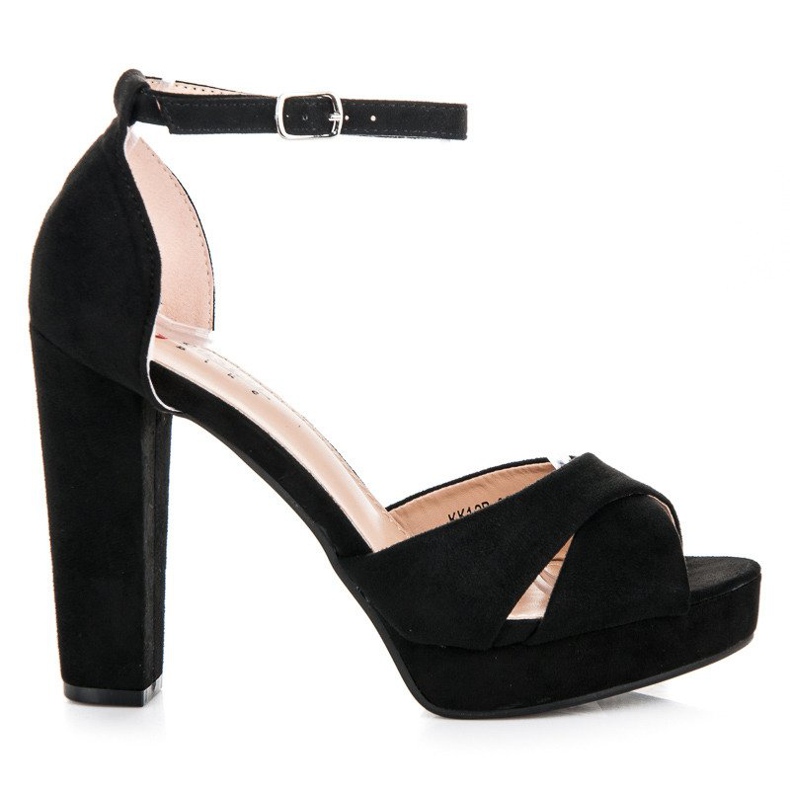 Seastar Sandálias de salto alto confortáveis preto