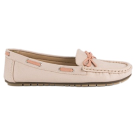 Tullo Mocassins estilosos de camurça marrom