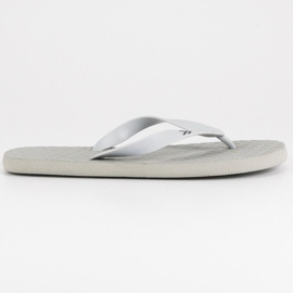 Ax Boxing Chinelos dos homens cinzentos cinza