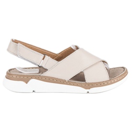 Filippo Sandálias rasas confortáveis marrom