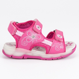 American Club Sandálias americanas rosa