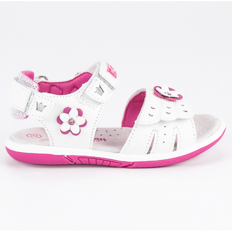 American Club Sandálias de menina americana branco