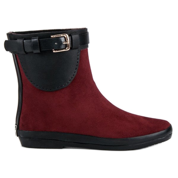 Kylie Low Wellies feminino vermelho