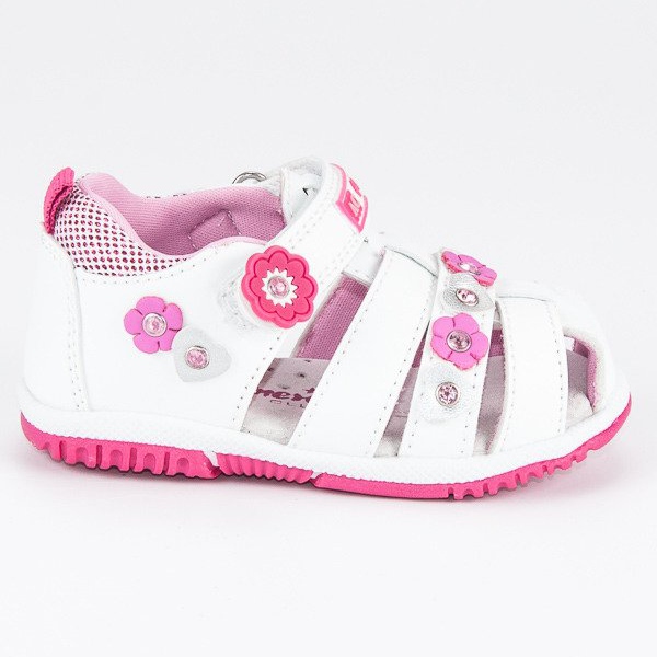 American Club Sandálias americanas brancas branco