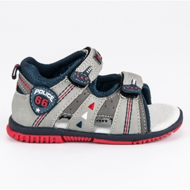 American Club Sandálias esportivas americanas cinza American Club Sandálias esportivas americanas cinza