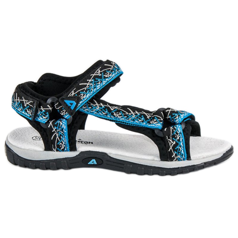 American Club sandálias americanas da juventude azul