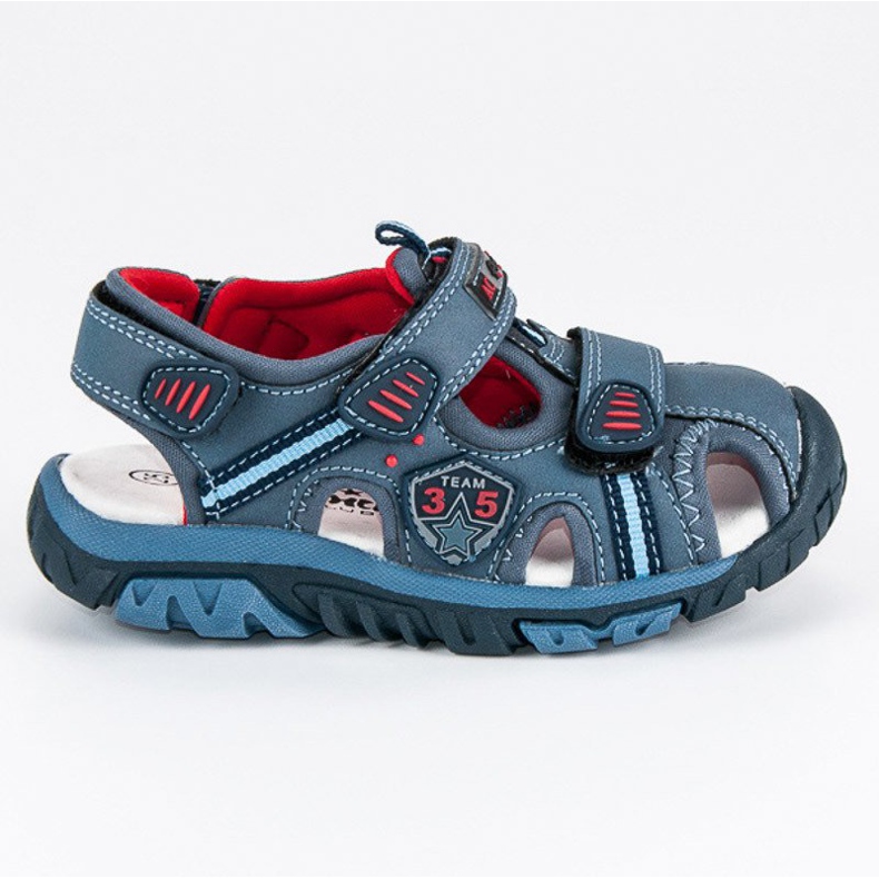 American Club Sandálias do menino americano azul