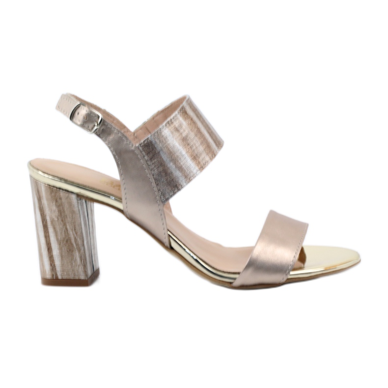 Sandálias no poste de ouro Gamis 3390 dourado