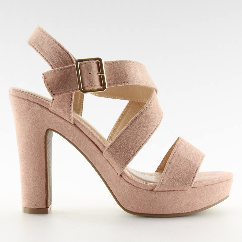 Sandálias cor de rosa no poste BJ1602-SD