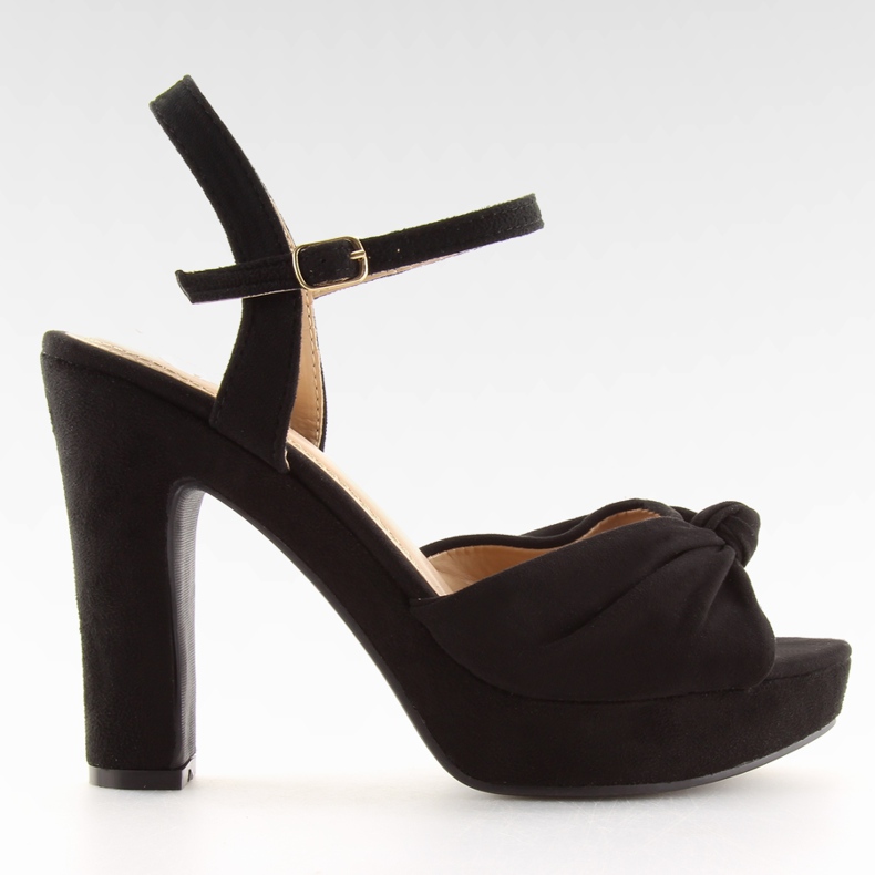 Sandálias no poste preto BJ1603-SD preto