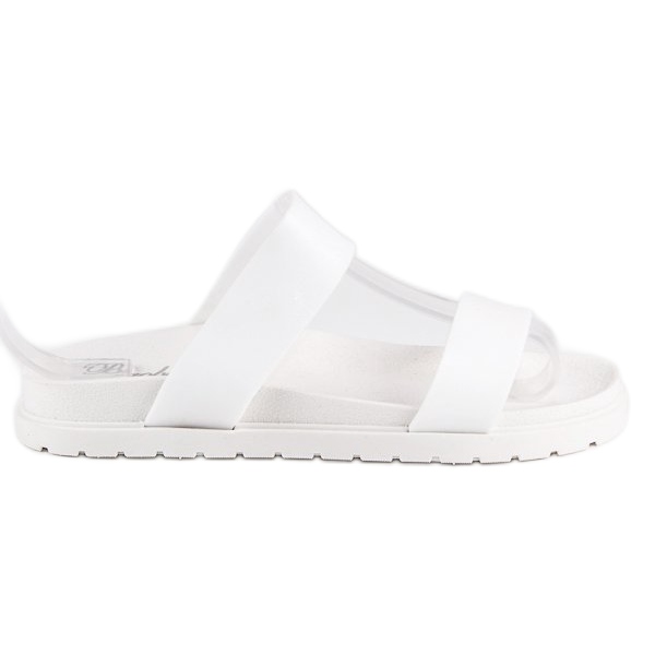 Chinelos brancos femininos