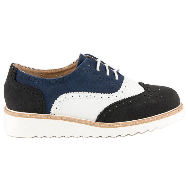 Sapatos femininos amarrados preto